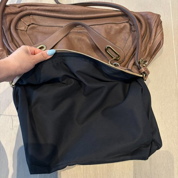 Chloe Brown Crossbody Bag - Picture 7 of 9